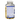 A clear plastic bottle of SimGovy dietary supplement with a white cap and a blue and white label, showing the back side of the packaging with product details and a barcode.