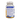 A bottle of Turmeric 85 dietary supplement with a white cap and a detailed blue and white back label, photographed against a solid white background.