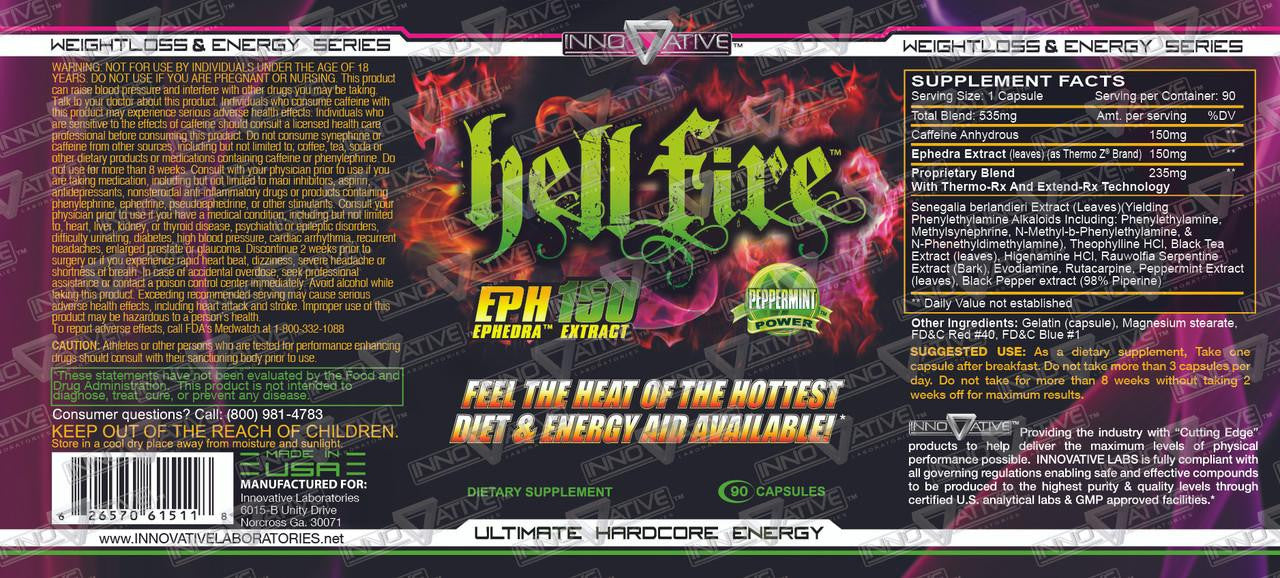  Innovative Labs Hell Fire 90 Caps 
