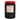 A black plastic tub of INSANE LABZ protein powder with a bright red lid, showing the Supplement Facts label on a clean white background.