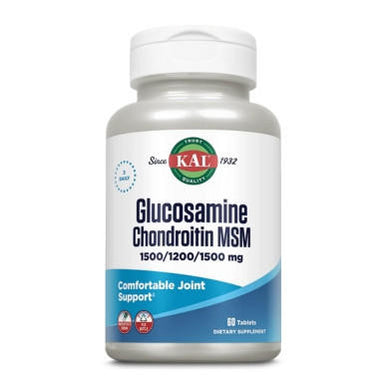 Kal KAL Glucosamine Chondroitin MSM 60 Tablets 