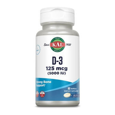 Kal KAL Vitamin D3 5,000IU 90 Softgels 