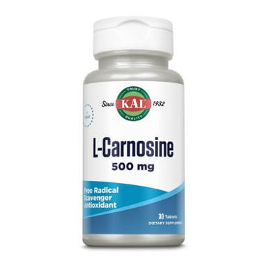  Kal L-Carnosine 500mg 30 Tabs 