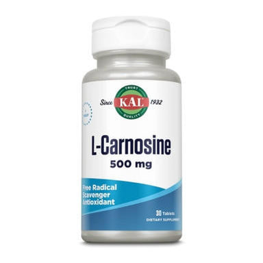  Kal L-Carnosine 500mg 30 Tabs 