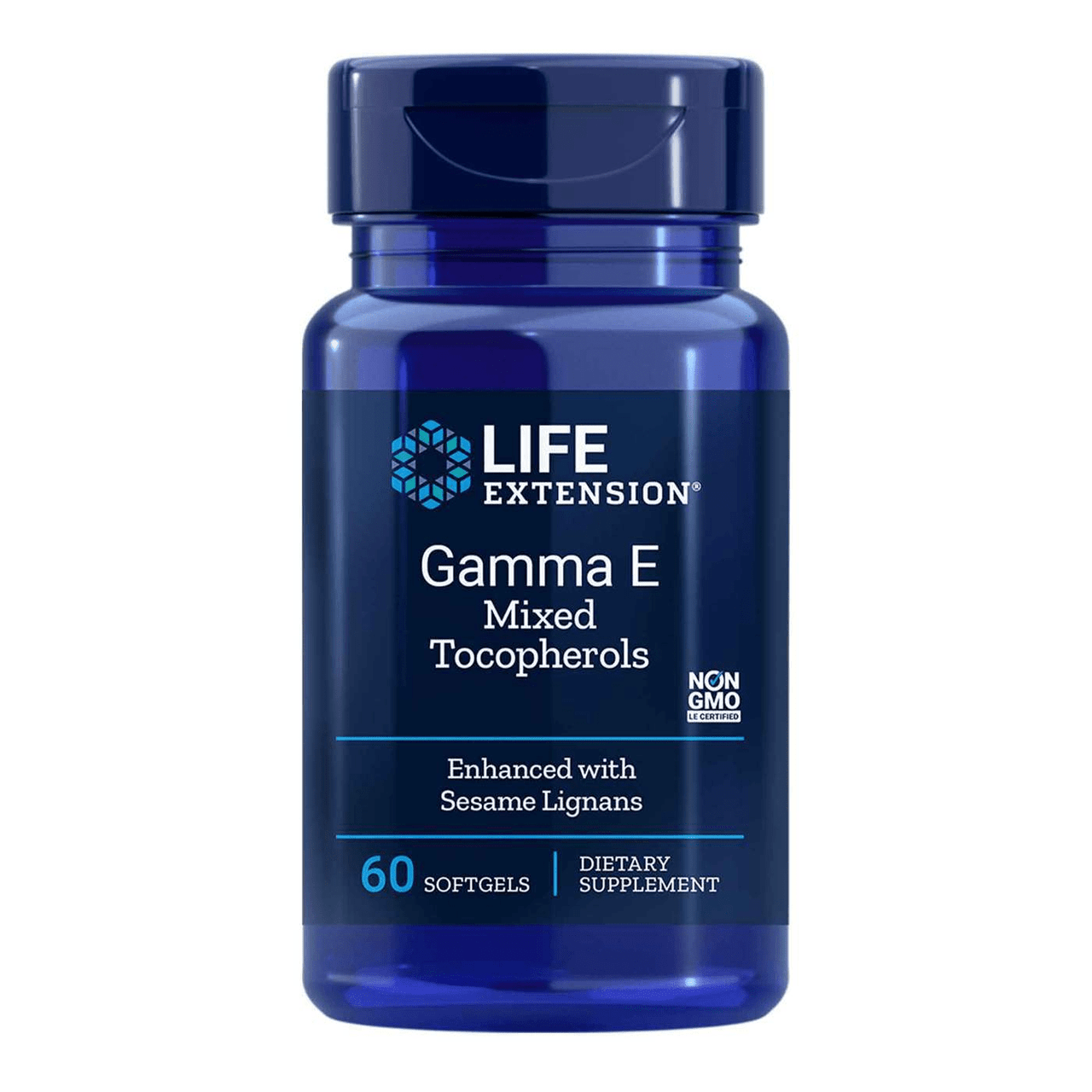  Life Extension Gamma E Tocopherol/Tocotrienols 60 Softgels 