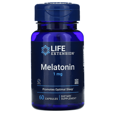  Life Extension Melatonin 1mg 60 Caps 