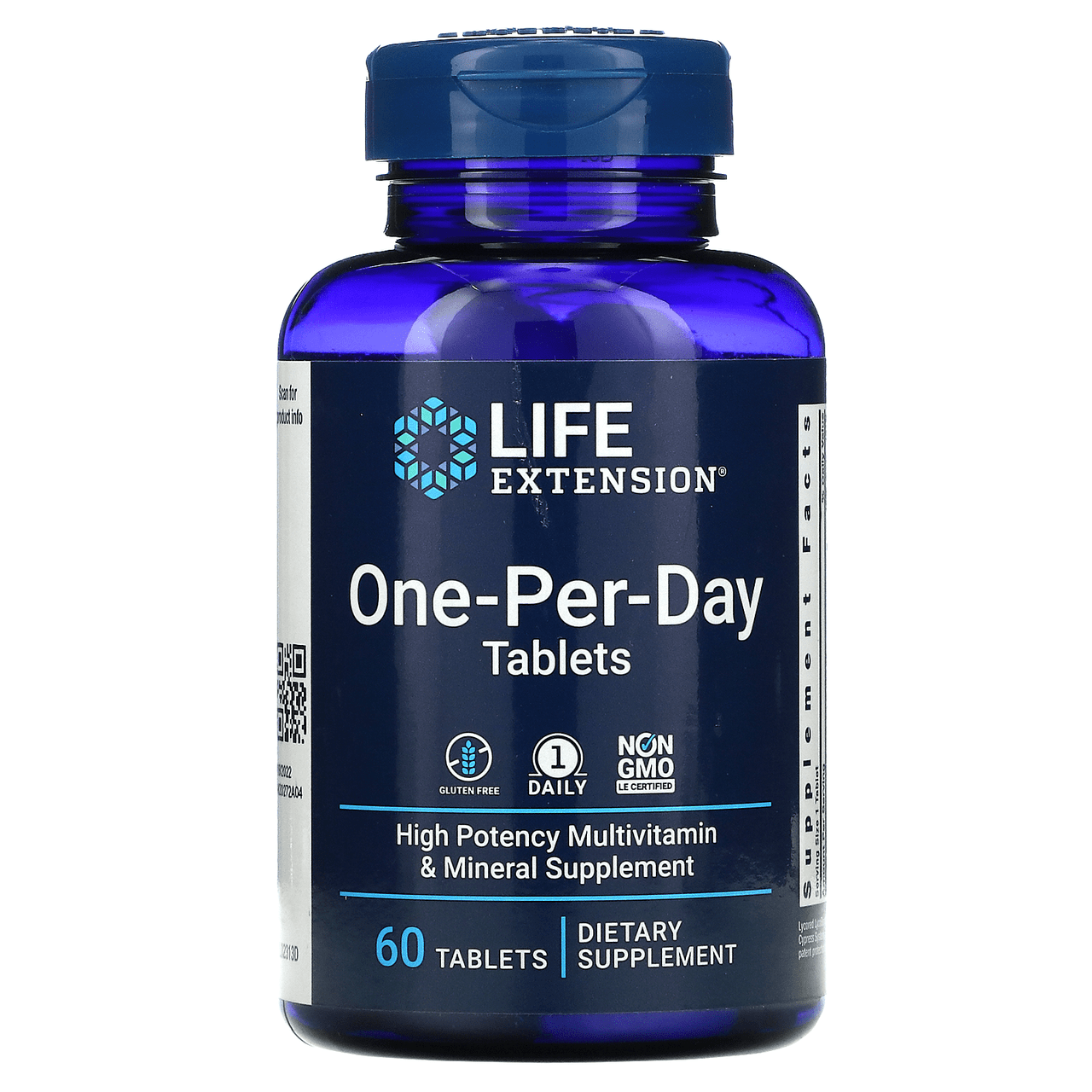  Life Extension One-Per-Day Tabs 60 Tablets 