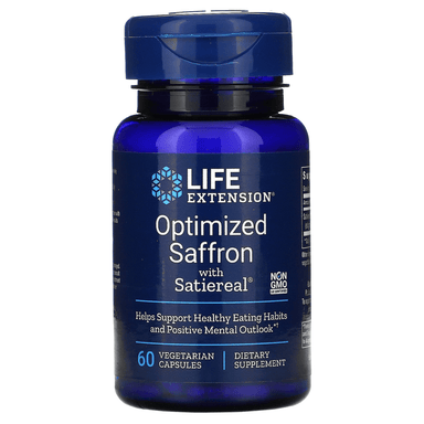  Life Extension Optimized Saffron 60 Capsules 
