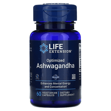  Life Extension Optimized Ashwagandha 60 Capsules 