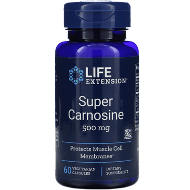  Life Extension Super Carnosine 500mg 60 Caps 