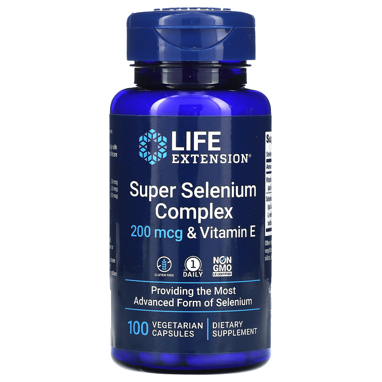  Life Extension Super Selenium Complex 200 mcg 100 Caps 