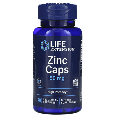  Life Extension Zinc 50 mg 90 Capsules 