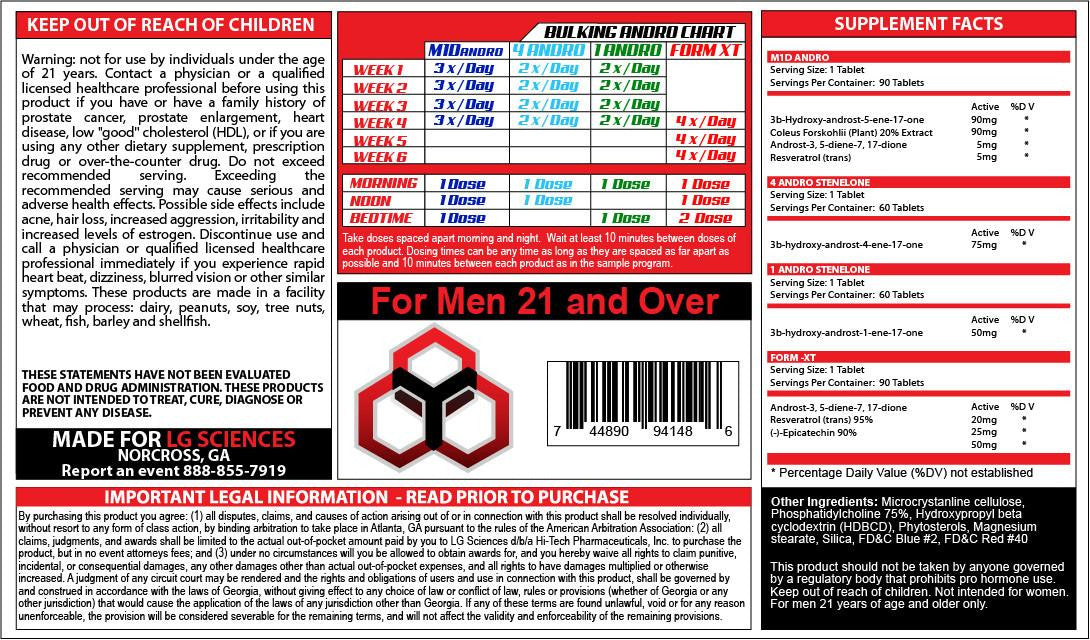  LG Sciences Bulking Andro Kit 