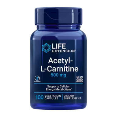  Life Extension Acetyl-L-Carnitine 500mg 100 Caps 