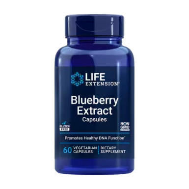 Life Extension Blueberry Extract 60 Vegecaps 