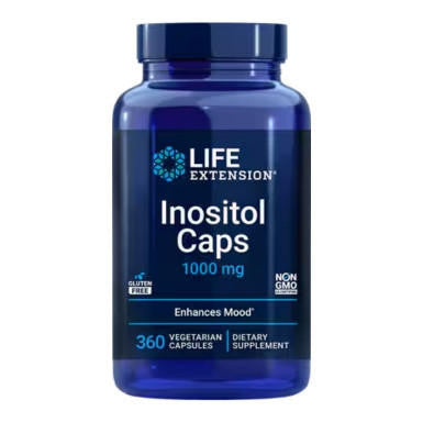  Life Extension Inositol 1000mg 360 Caps 