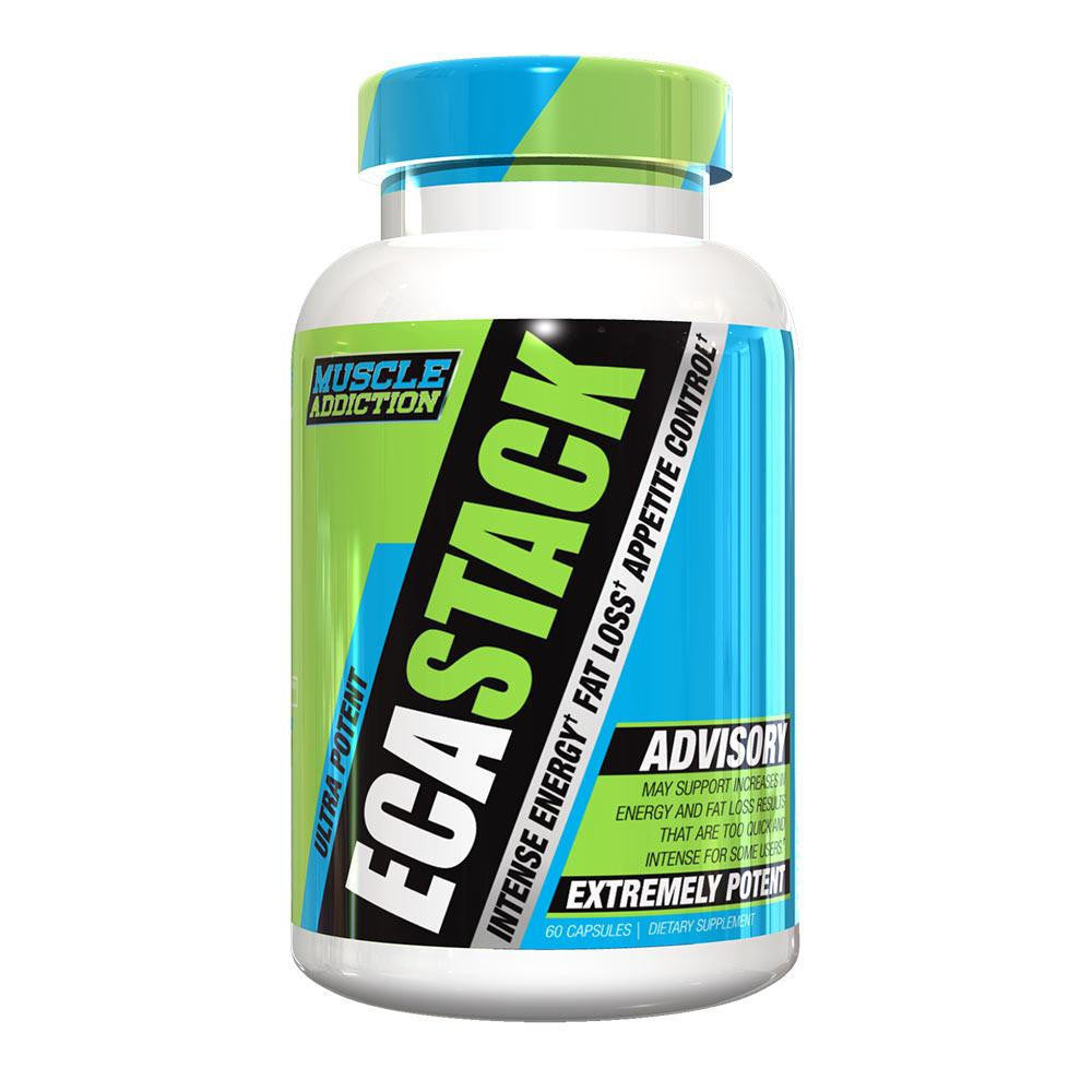  Muscle Addiction ECA Stack 60 Capsules 