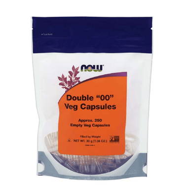  Now Foods Empty Gel Capsules '00' 250 Capsules 