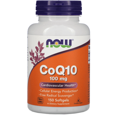  Now Foods CoQ10 100 Mg 150 Softgels 