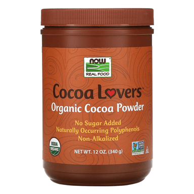  Now Foods Cocoa Powder Pure Organic 12 Oz 
