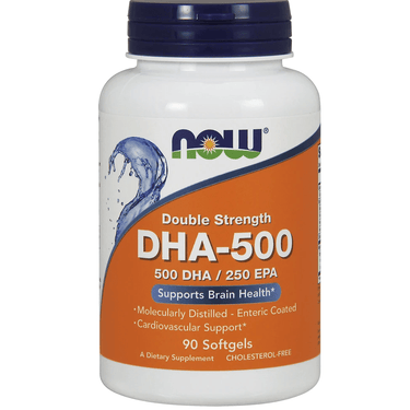  Now Foods DHA 500 Mg 90 Softgels 