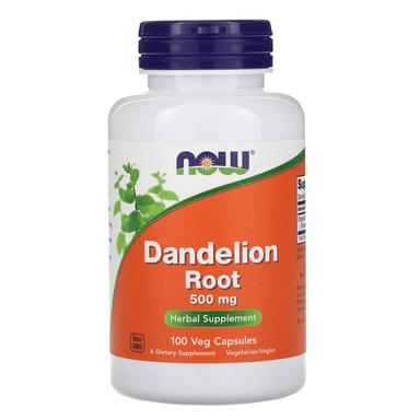  Now Foods Dandelion Root 500 Mg 100 Capsules 