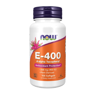  Now Foods E-400 DA 100 Softgels 