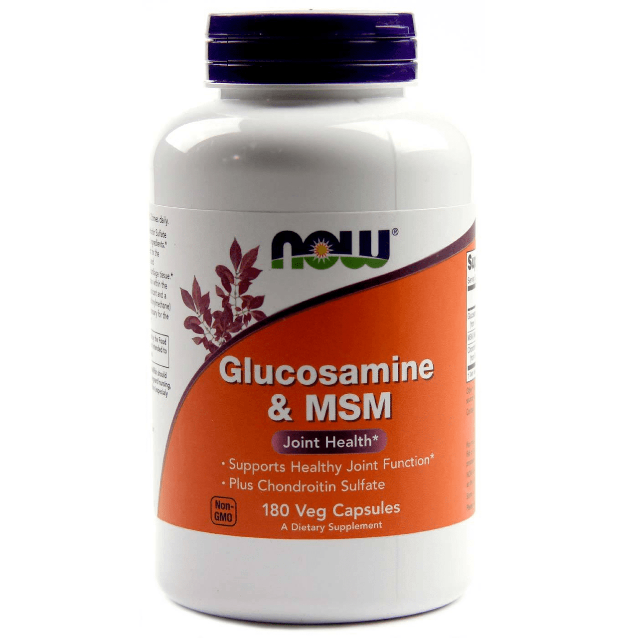  Now Foods Glucos & M.S.M 750/250 Mg 180 Capsules 
