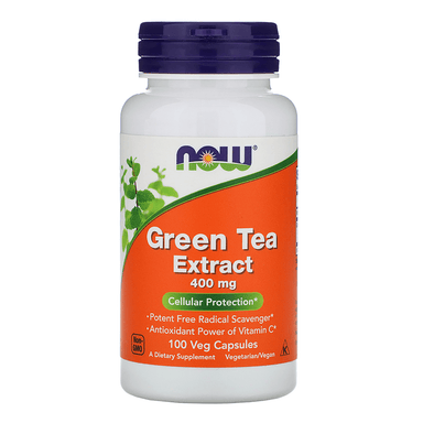  Now Foods Green Tea Extract 400mg 100 Caps 