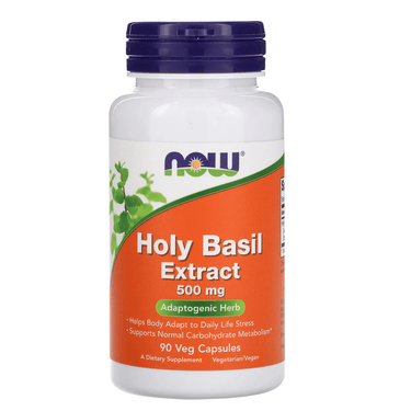  Now Foods Holy Basil Extract 90 Vegetable Capsules 