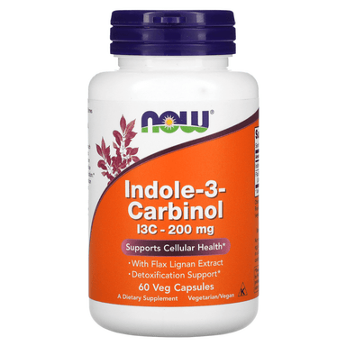  Now Foods Indole-3-Carbinol 200mg 60 Vege Caps 