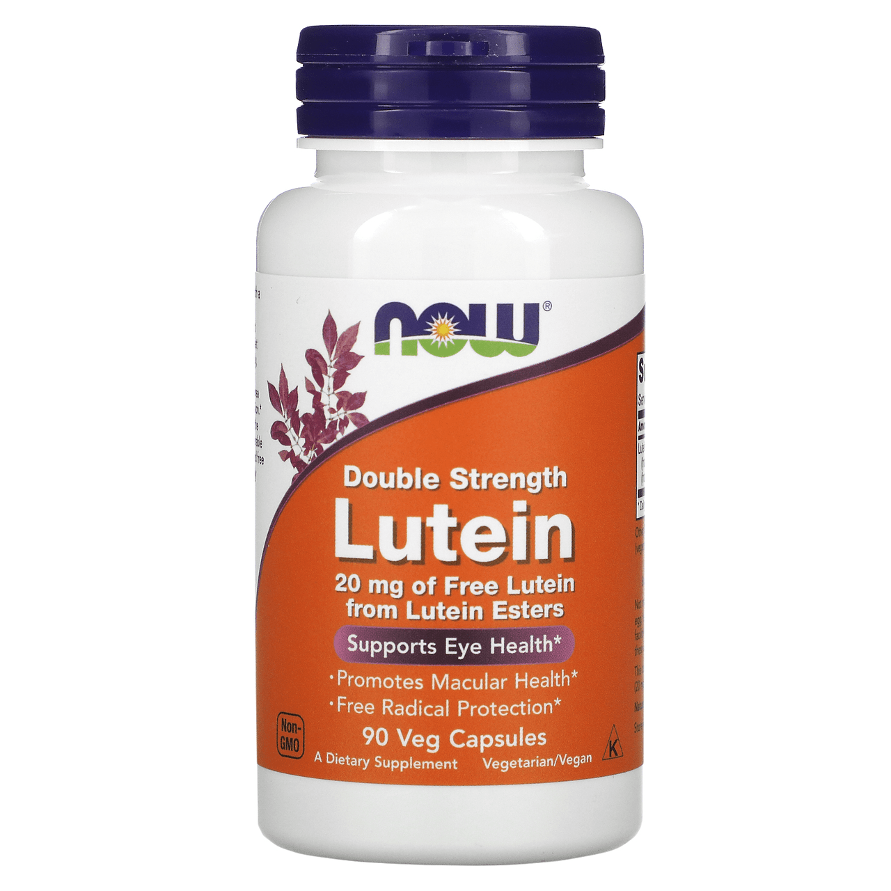  Now Foods Lutein 20 Mg (From Esters) 90 Vegetable Capsules 