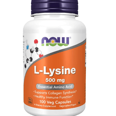  Now Foods L-Lysine 500 Mg 100 Capsules 