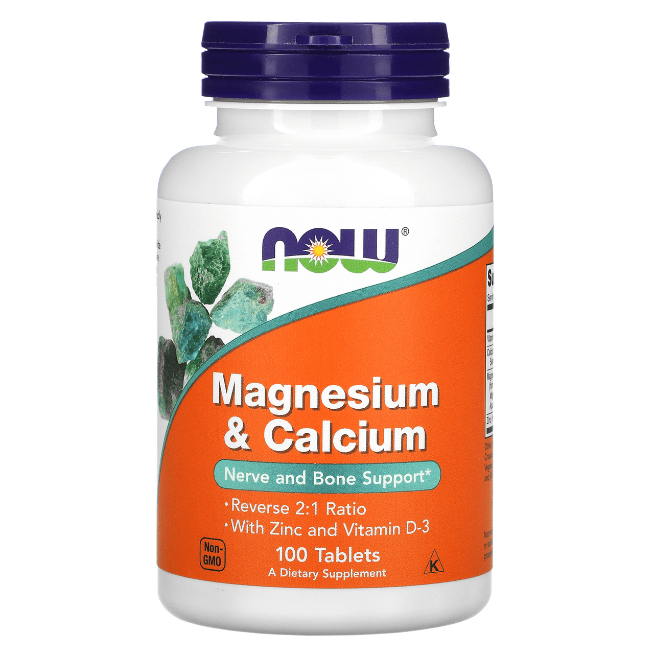  Now Foods Mag & Calcium 2:1 Ratio 100 Tablets 