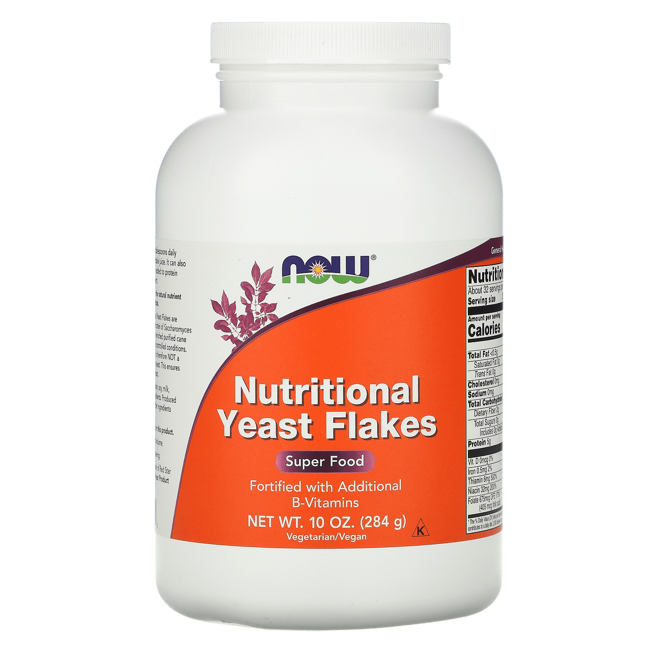  Now Foods Nutritional Yeast Flakes 10 Oz 