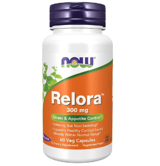  Now Foods Relora 300mg 60 Capsules 