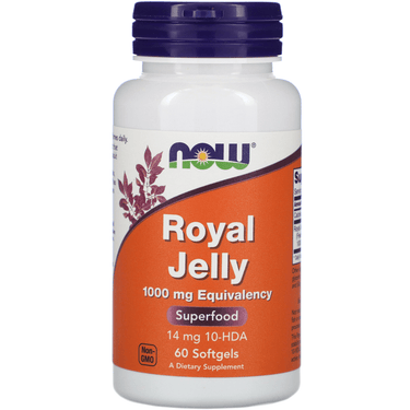 Now Foods Royal Jelly 1000mg 60 Gels 