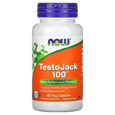  Now Foods TestoJack 100 60 Vege Caps 