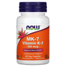  Now Foods Vitamin K-2 (MK7) 100 Mcg 60 Vegetable Capsules 