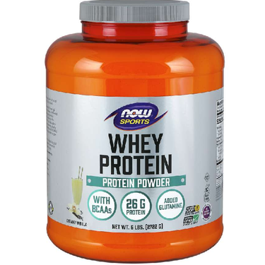  Now Foods Whey Protein Vanilla 6 Lbs 