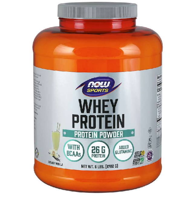  Now Foods Whey Protein Vanilla 6 Lbs 
