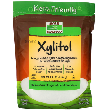  Now Foods Xylitol 2.5 Lbs 