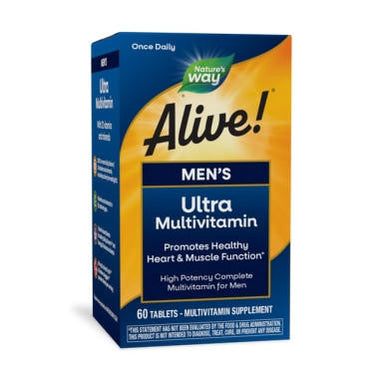  Nature's Way Alive! Once Daily Men's 60 Tabs 