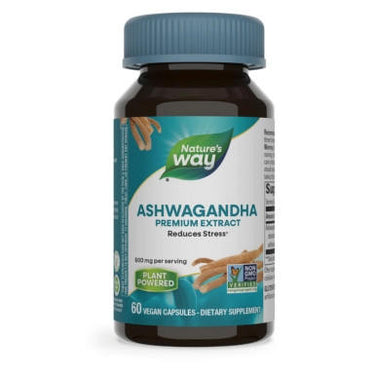  Nature's Way Ashwagandha 500mg 60 Capsules 