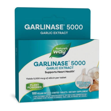  Nature's Way Garlinase 5000 100 Tabs 