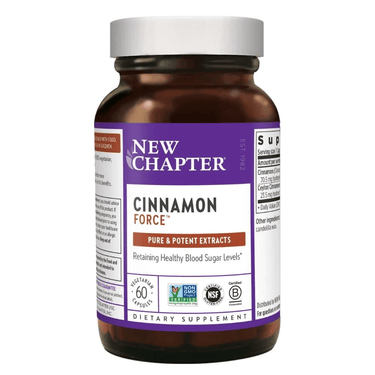New Chapter Cinnamon Force 60 Liquid Caps