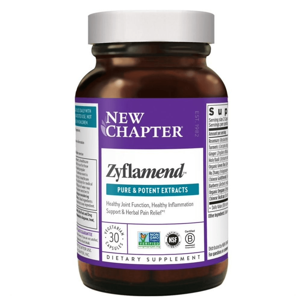  New Chapter Zyflamend Whole Body 30 Veggie Caps 