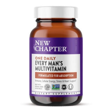  New Chapter Every Man Multivitamin 72 Tabs 