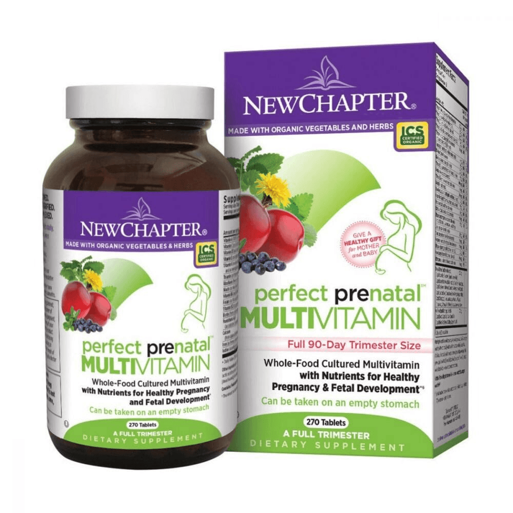  New Chapter Perfect Prenatal Multivitamin 270 Tabs 