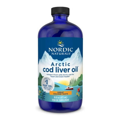  Nordic Naturals Arctic Cod Liver Oil 16 Fl Oz 